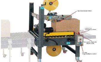 Carton sealers with adhesive tape S 8